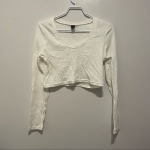 SHEIN a white basic long sleeve. Brand new
